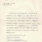 1945 - notizie dal Vaticano