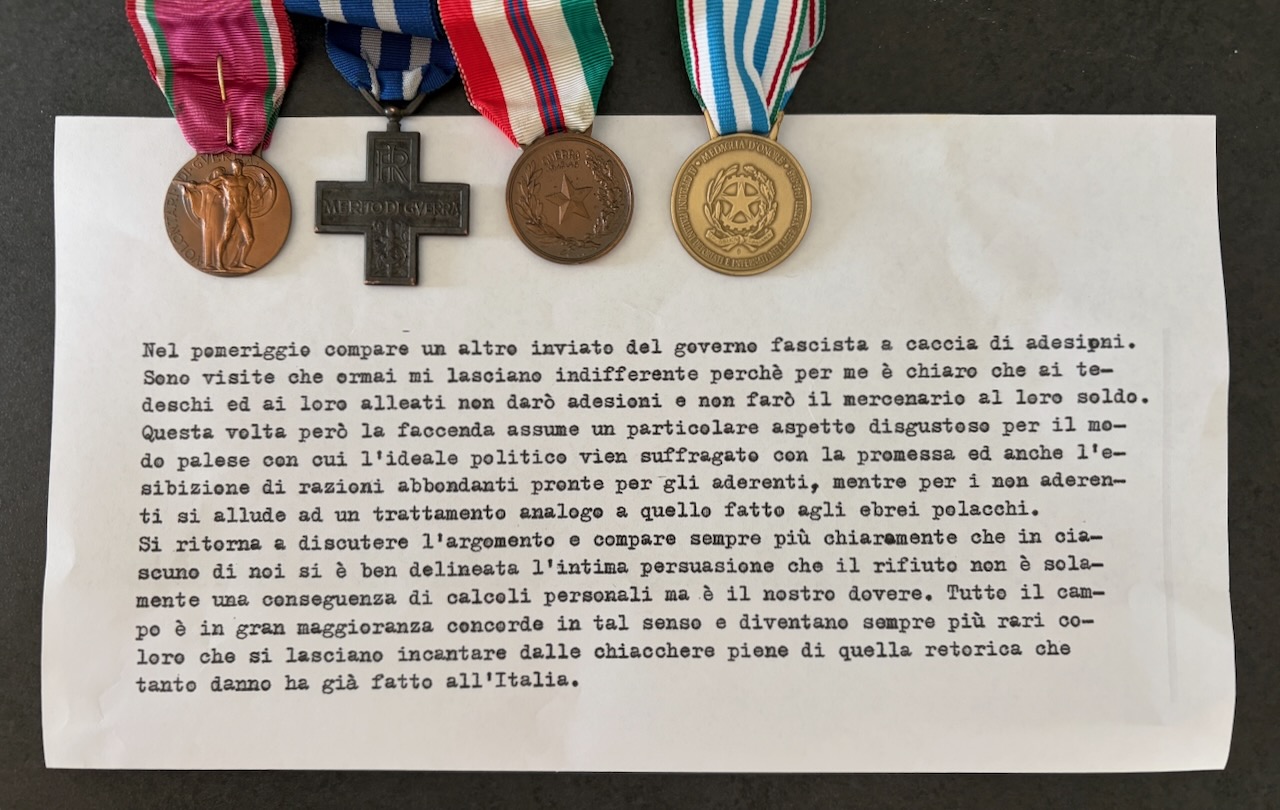 Le onorificenze di Luigi Biraghi